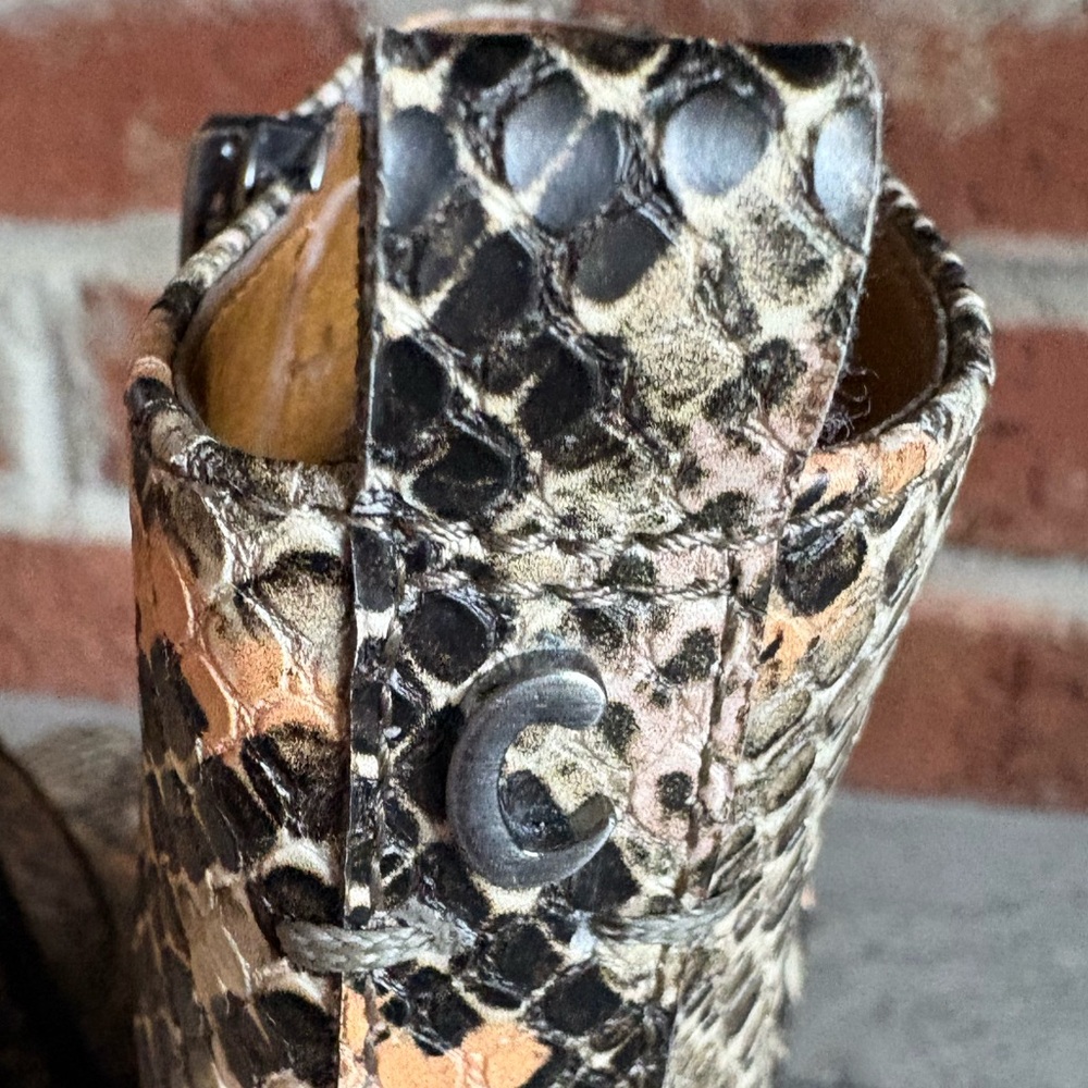 Circus by Sam Edelman Snakeskin Style Boots - Picture 9 of 10